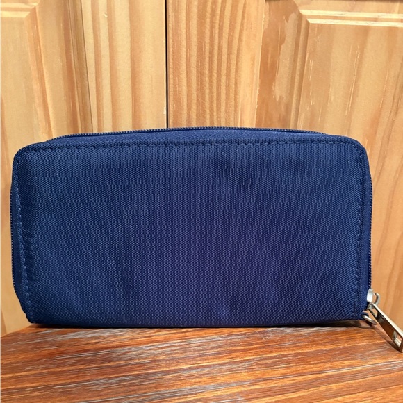 TRAVELON RFID blocking double zip clutch Wallet women’s - Picture 2 of 13